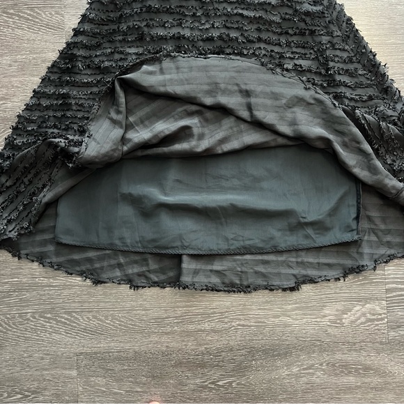 Maeve by Anthropologie Grazia Fringe A-Line Midi Skirt - Picture 7 of 9